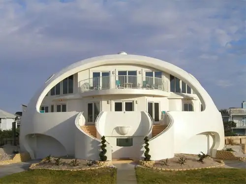 Hurricane proof dome home in Florida